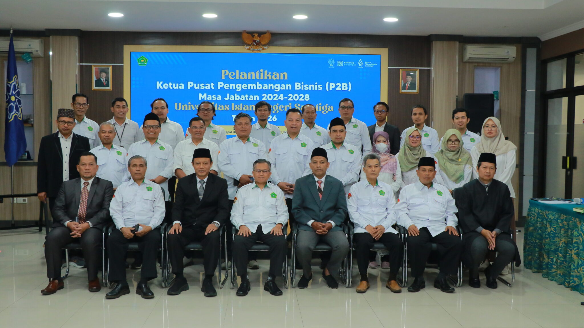 Rektor UIN Salatiga Lantik Ketua Pusat Pengembangan Bisnis Periode 2024–2028